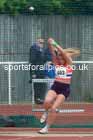Womens Under-20s hammer, 2024 Northern Senior and Under-20s Track and Field Champs, Middlesbrough.  Photo: David T. Hewitson/Sports for All Pics